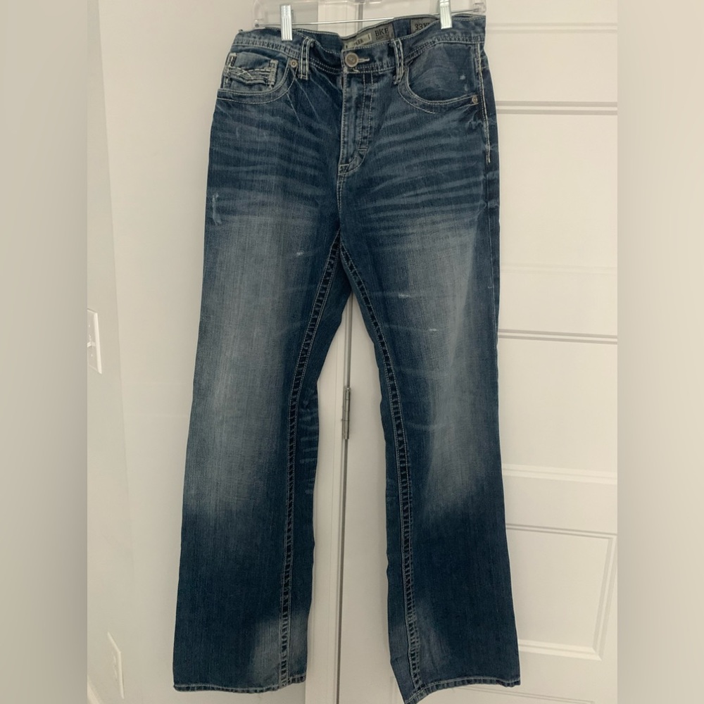 BKE Buckle Mens "Tyler" Denim Jeans, 33XL!